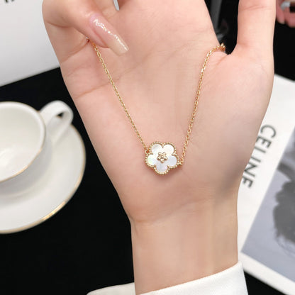 [OAKJURI Jewelry]LUCKY SPRING ROSE GOLD MOP BRACELET