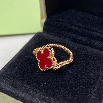 [OAKJURI Jewelry]CLOVER RIVERSIBLE RING GOLD COLLECTION