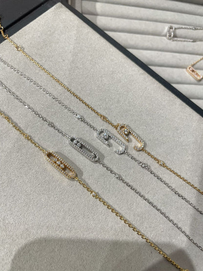 [OAKJURI Jewelry]BABY MOVE DIAMOND BRACELET