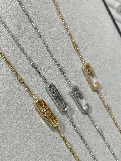 [OAKJURI Jewelry]BABY MOVE DIAMOND BRACELET