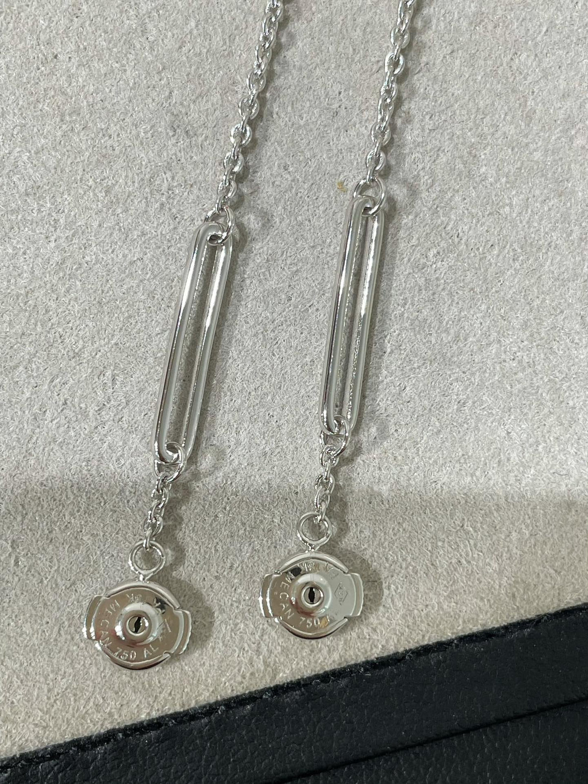 [OAKJURI Jewelry]CHAINE CHAOS DIAMOND DROP EARRINGS