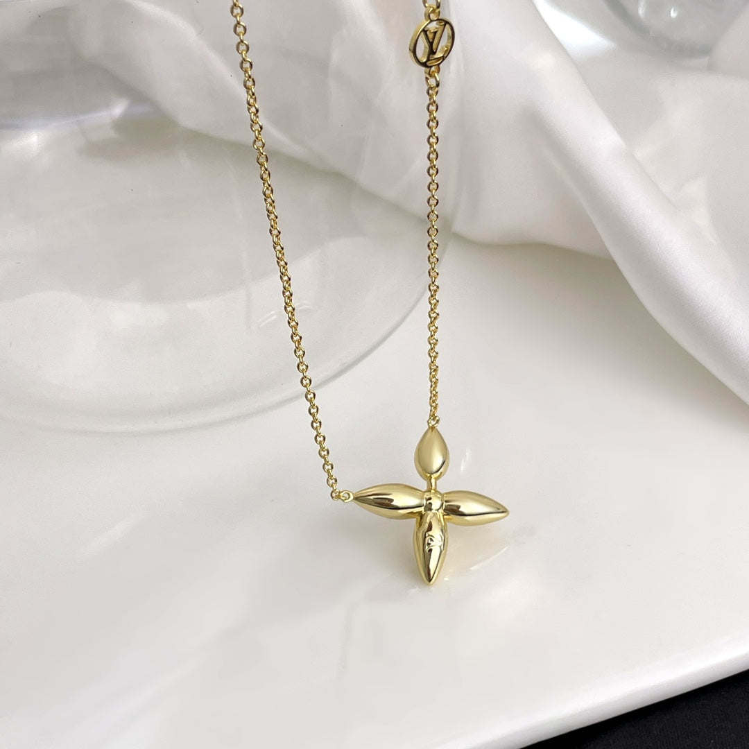 [OAKJURI Jewelry]LOUISETTE GOLD NECKLACE