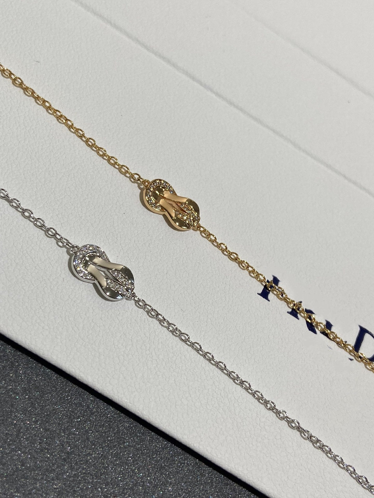 [OAKJURI Jewelry]CHANCE INFINIE DIAMOND BRACELET