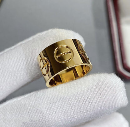 [OAKJURI Jewelry] LOVE 11MM LARGE RING