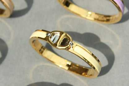 [OAKJURI Jewelry]CLIC CHAINE GOLD BRACELET