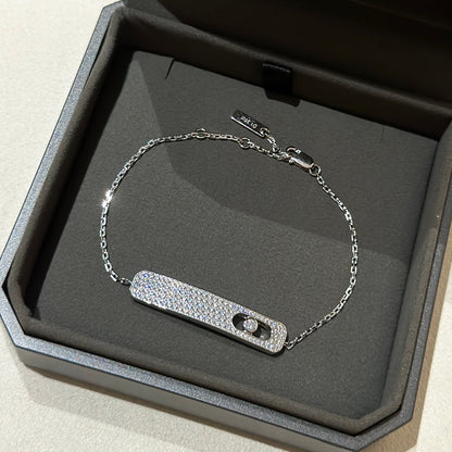 [OAKJURI Jewelry]MOVE CLASSIQUE DIAMOND PAVED BRACELET