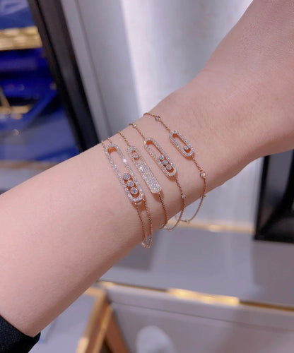 [OAKJURI Jewelry]MOVE CLASSIQUE DIAMOND PAVED BRACELET