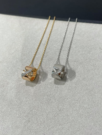[OAKJURI Jewelry]LIENS EVIDENCE DIAMOND NECKLACE