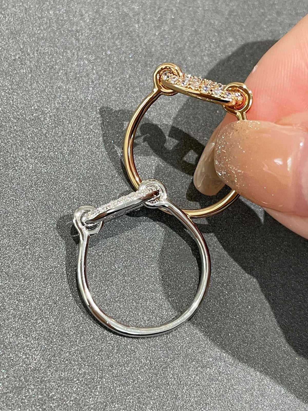 [OAKJURI Jewelry]RONDE SMALL DIAMOND RING