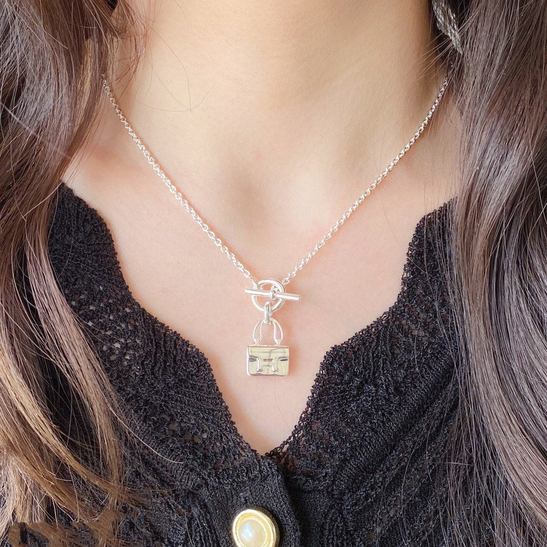 [OAKJURI Jewelry]CONSTANCE PEDANT SILVER NECKLACE