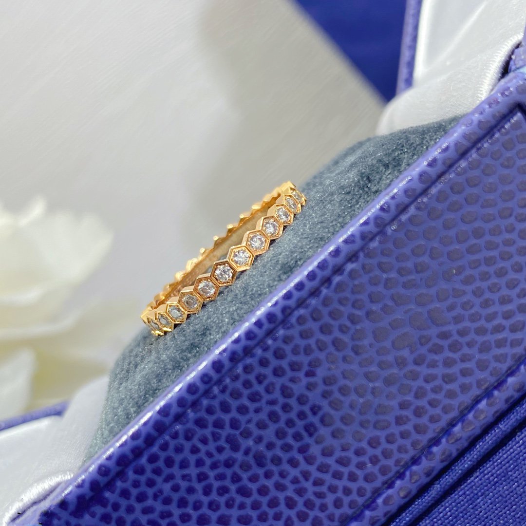 [OAKJURI Jewelry]BEE LOVE DIAMOND PAVED SMALL RING