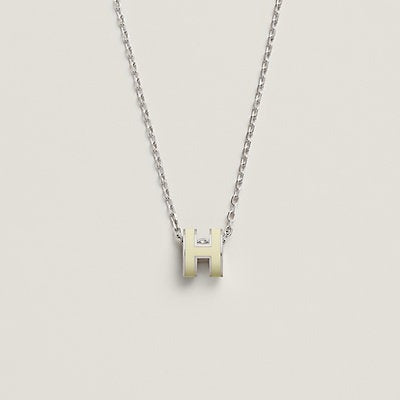 [OAKJURI Jewelry]HM CLIC YELLOW ENAMEL GOLD NECKLACE
