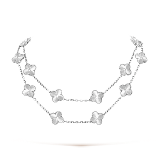[OAKJURI Jewelry]CLOVER 20 MOTIFS  LASER SILVER