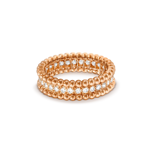 [OAKJURI Jewelry]PERLEE DIAMOND ROSE GOLD RING
