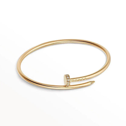 [OAKJURI Jewelry] LOVE & JUSTE Baby Move Diamond Bracelet Stack Set