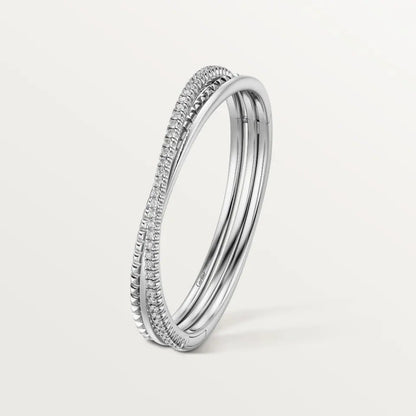 [OAKJURI Jewelry] ETINCELLE HALF-PAVED DIAMOND BRACELET