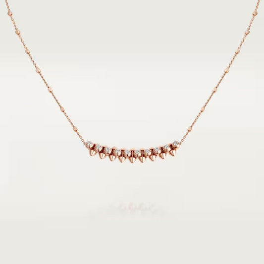 [OAKJURI Jewelry] CLASH  MEDIUM DIAMOND NECKLACE