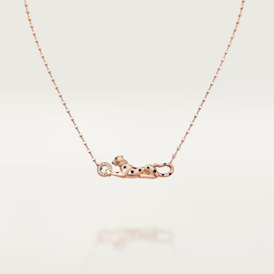 [OAKJURI Jewelry] PANTHERE FULL DIAMOND NECKLACE