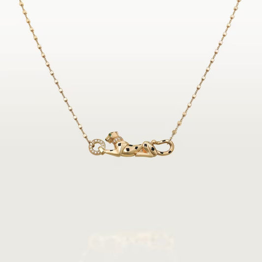 [OAKJURI Jewelry] PANTHERE FULL DIAMOND NECKLACE