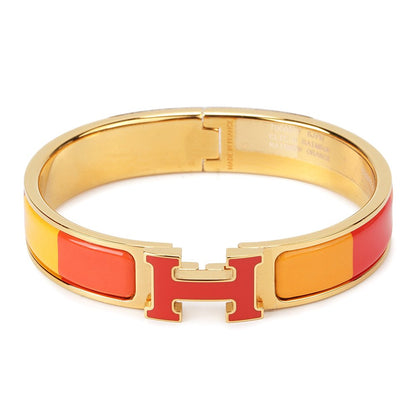 [OAKJURI Jewelry]H BRACELET ORANGE RAINBOW CERAMIC