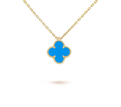 [OAKJURI Jewelry]CLOVER MINI 9.5MM CARNELIANS NECKLACE COLLECTION