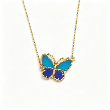 [OAKJURI Jewelry] 2026 NEW LUCKY BUTTERFLY 1 MOTIFS NECKLACE