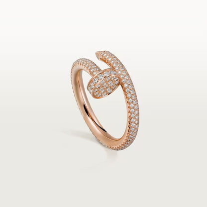 [OAKJURI Jewelry] JUSTE RING 2.6MM FULL DIAMOND