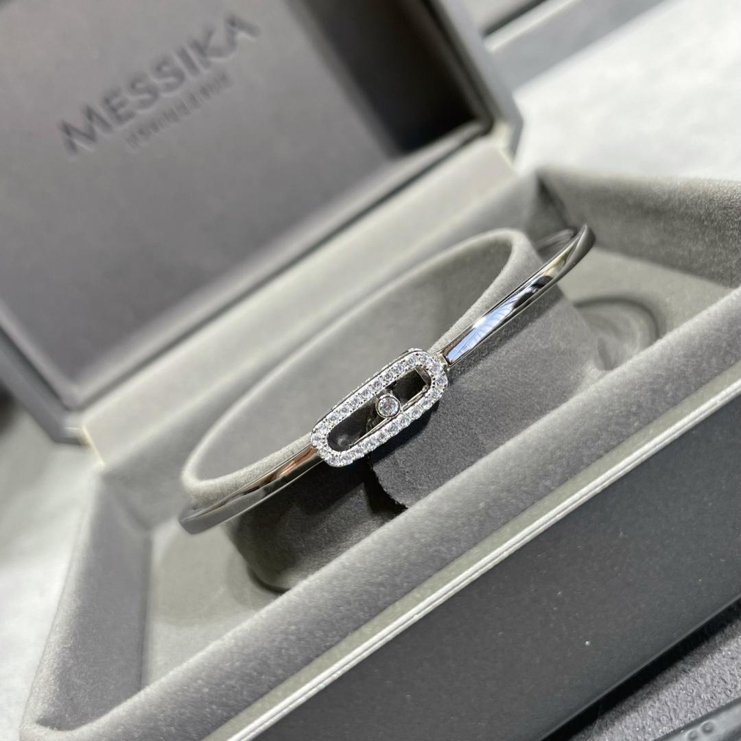 [OAKJURI Jewelry]Move Uno pavé flex bangle medium