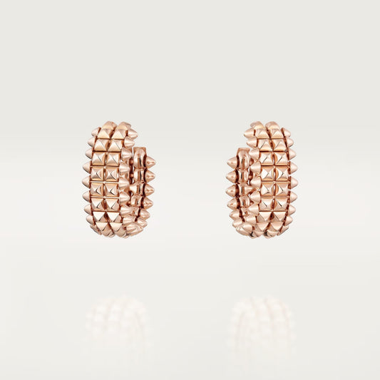 [OAKJURI Jewelry] CLASH 9.2MM DOUBLE ROW EARRINGS