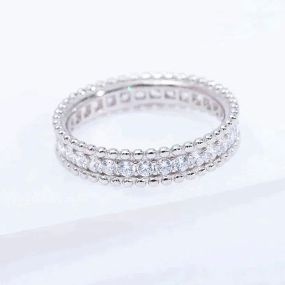 [OAKJURI Jewelry]PERLEE DIAMOND SILVER RING