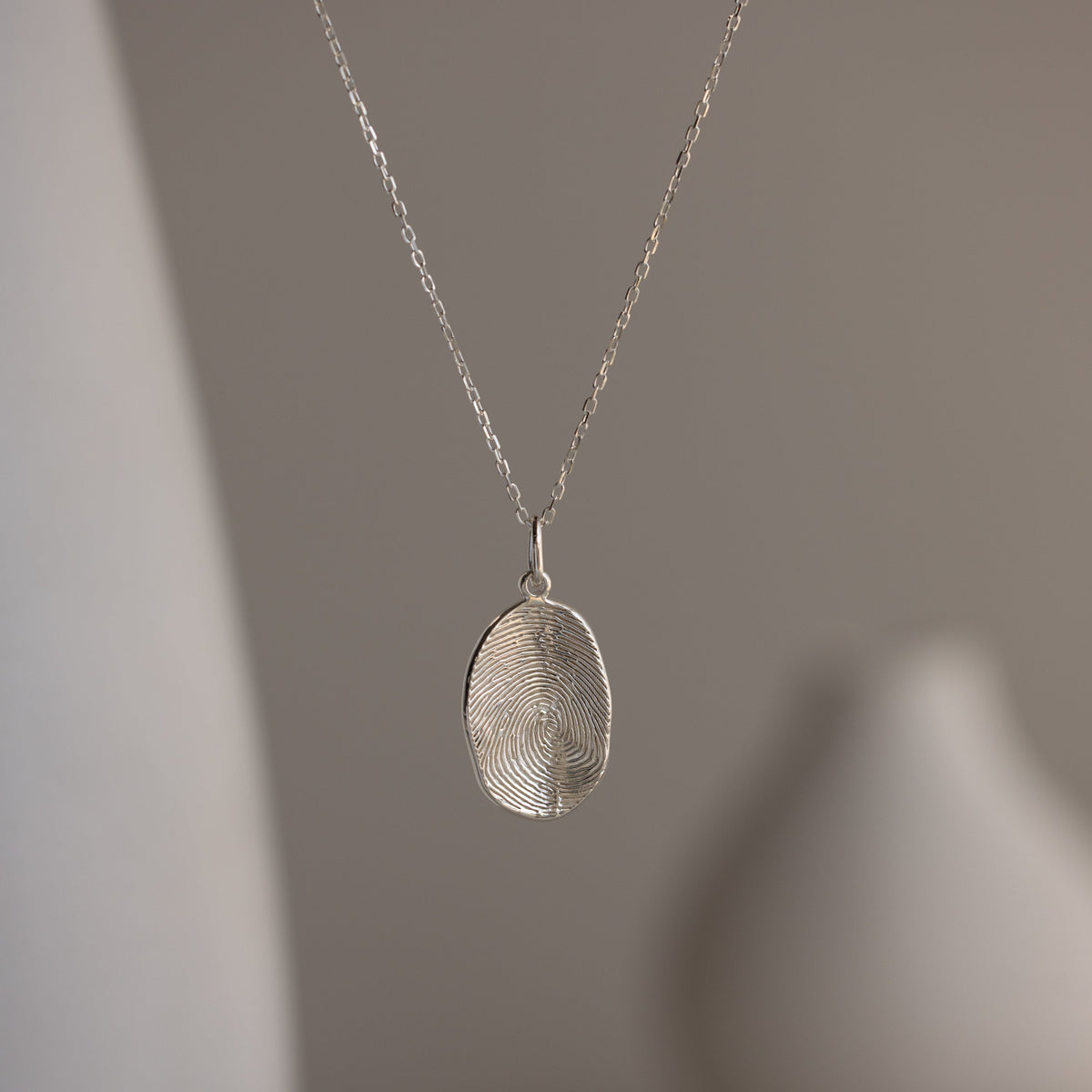 Custom Fingerprint Necklace