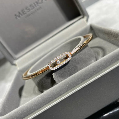 [OAKJURI Jewelry]Move Uno pavé flex bangle medium