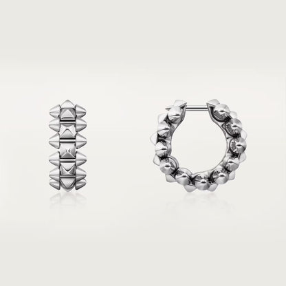 [OAKJURI Jewelry] CLASH MINI HOOP EARRINGS
