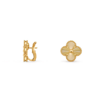 [OAKJURI Jewelry]CLOVER 15MM MOP EARRINGS COLLECTION