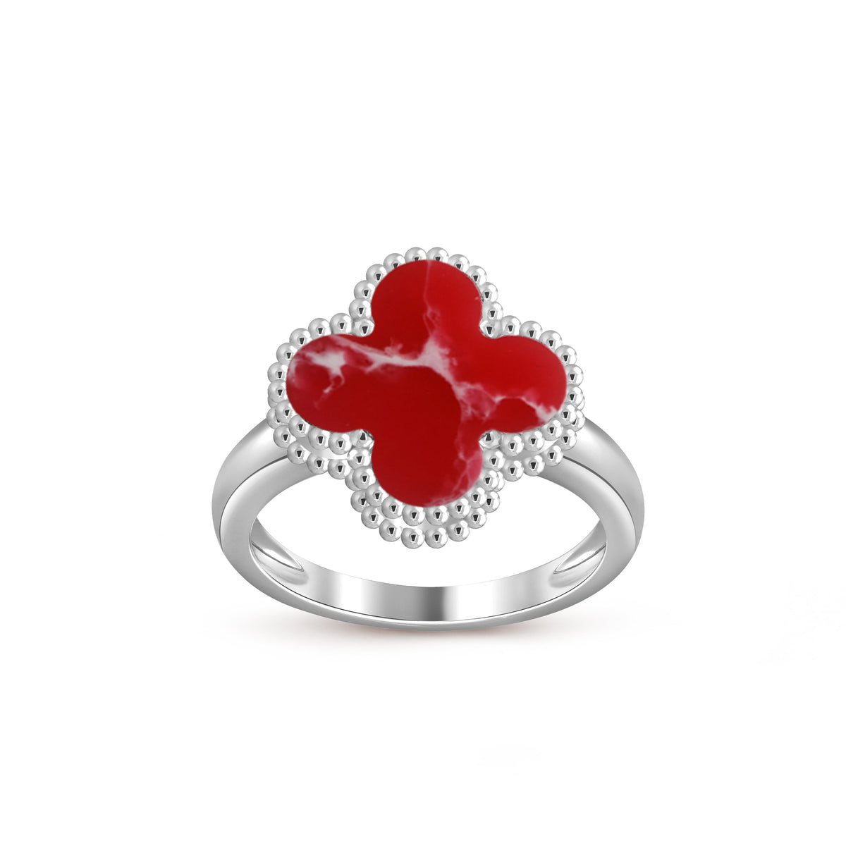 [OAKJURI Jewelry]CLOVER SILVER RING COLLECTION