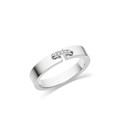 [OAKJURI Jewelry]ALLIANCE LIENS VIDENCE DIAMOND 4MM RING