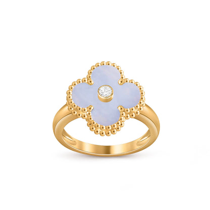 [OAKJURI Jewelry]CLOVER DIAMOND RING GOLD COLLECTION