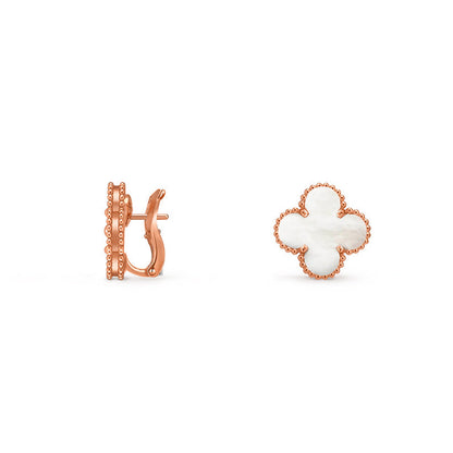 [OAKJURI Jewelry]CLOVER 15MM MOP EARRINGS COLLECTION
