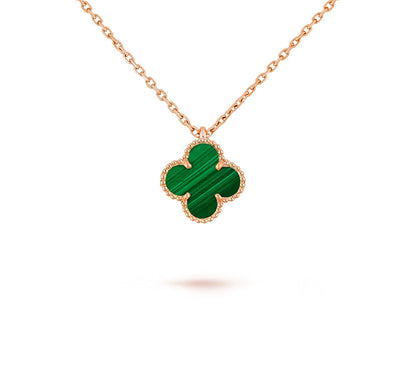[OAKJURI Jewelry]CLOVER MINI 9.5MM CARNELIANS NECKLACE COLLECTION