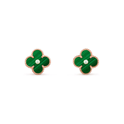 [OAKJURI Jewelry]CLOVER  15MM DIAMOND EARRINGS COLLECTION