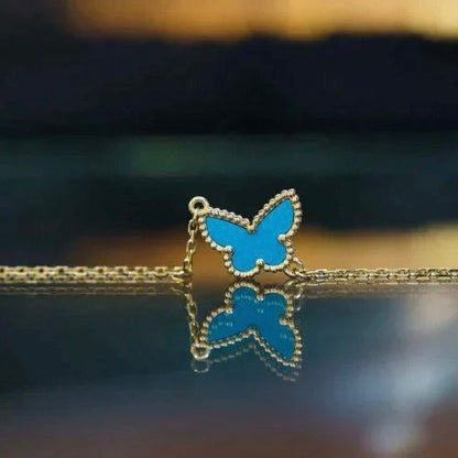 [OAKJURI Jewelry]BUTTERFLY TURQUOISE BUTTERFLY BRACELET
