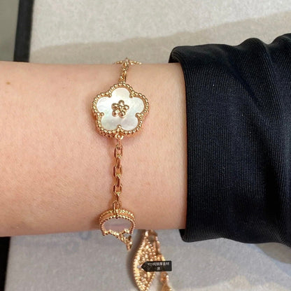[OAKJURI Jewelry]LUCKY SPRING 5 MOTIF BRACELET