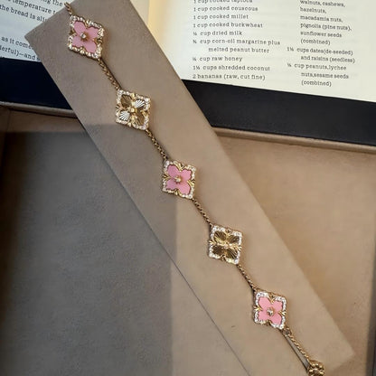 [OAKJURI Jewelry JEWELRY] OPERA 5 MOTIFS TULLE ENAMEL BRACELET