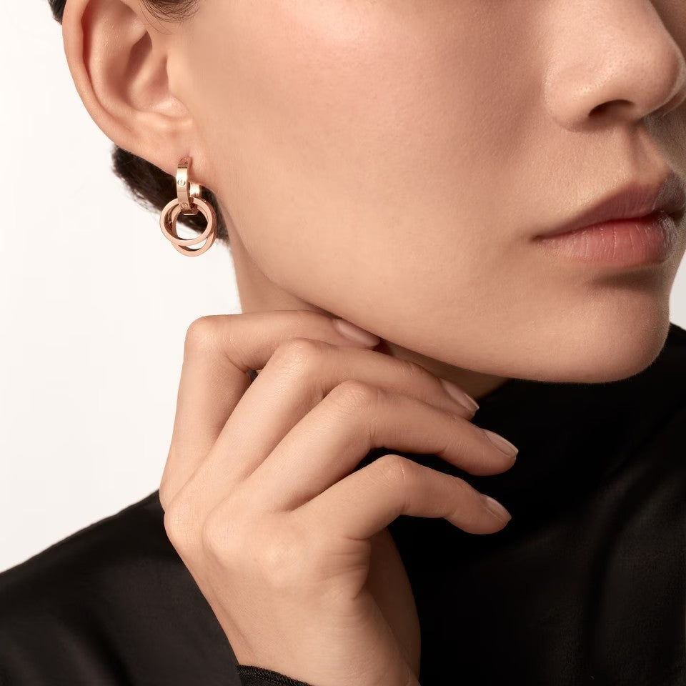 [OAKJURI Jewelry] LOVE 3.3MM DANGLE EARRINGS