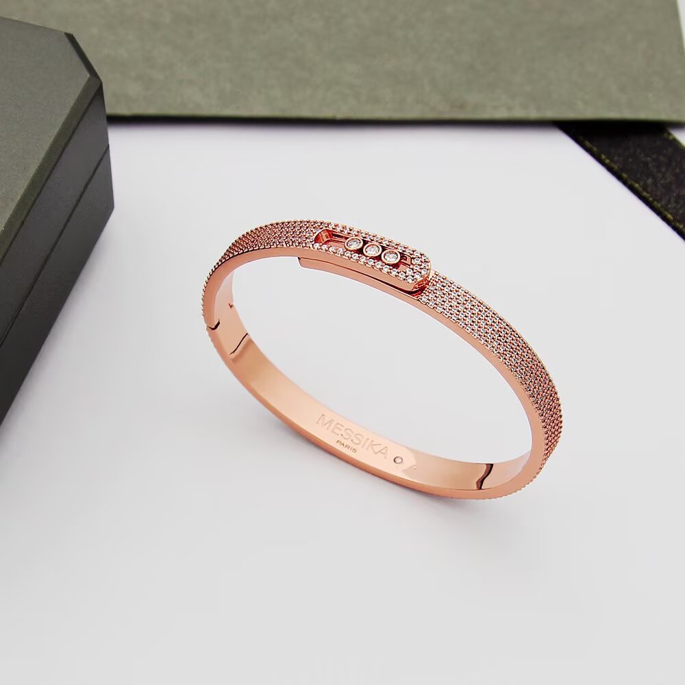 [OAKJURI Jewelry]Move Noa Full Pavé Diamond Bangle Bracelet