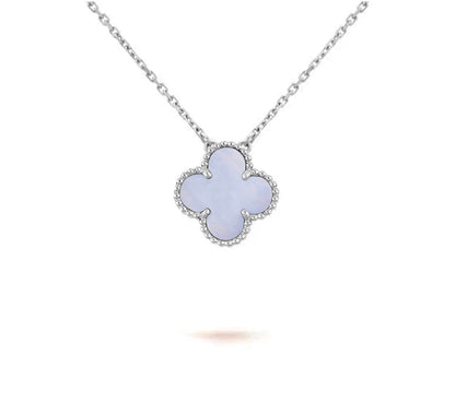 [OAKJURI Jewelry]CLOVER 15MM NECKLACE SILVER COLLECTION