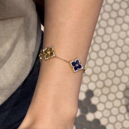 [OAKJURI Jewelry JEWELRY] OPERA 5 MOTIFS TULLE ENAMEL BRACELET