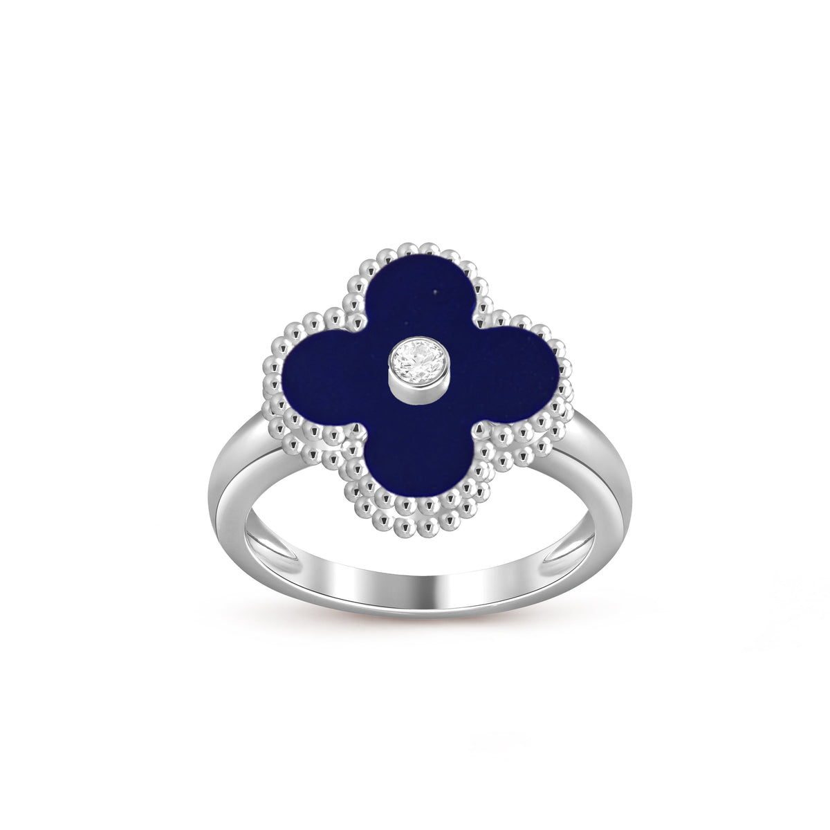 [OAKJURI Jewelry]CLOVER SILVER DIOMND RING COLLECTION