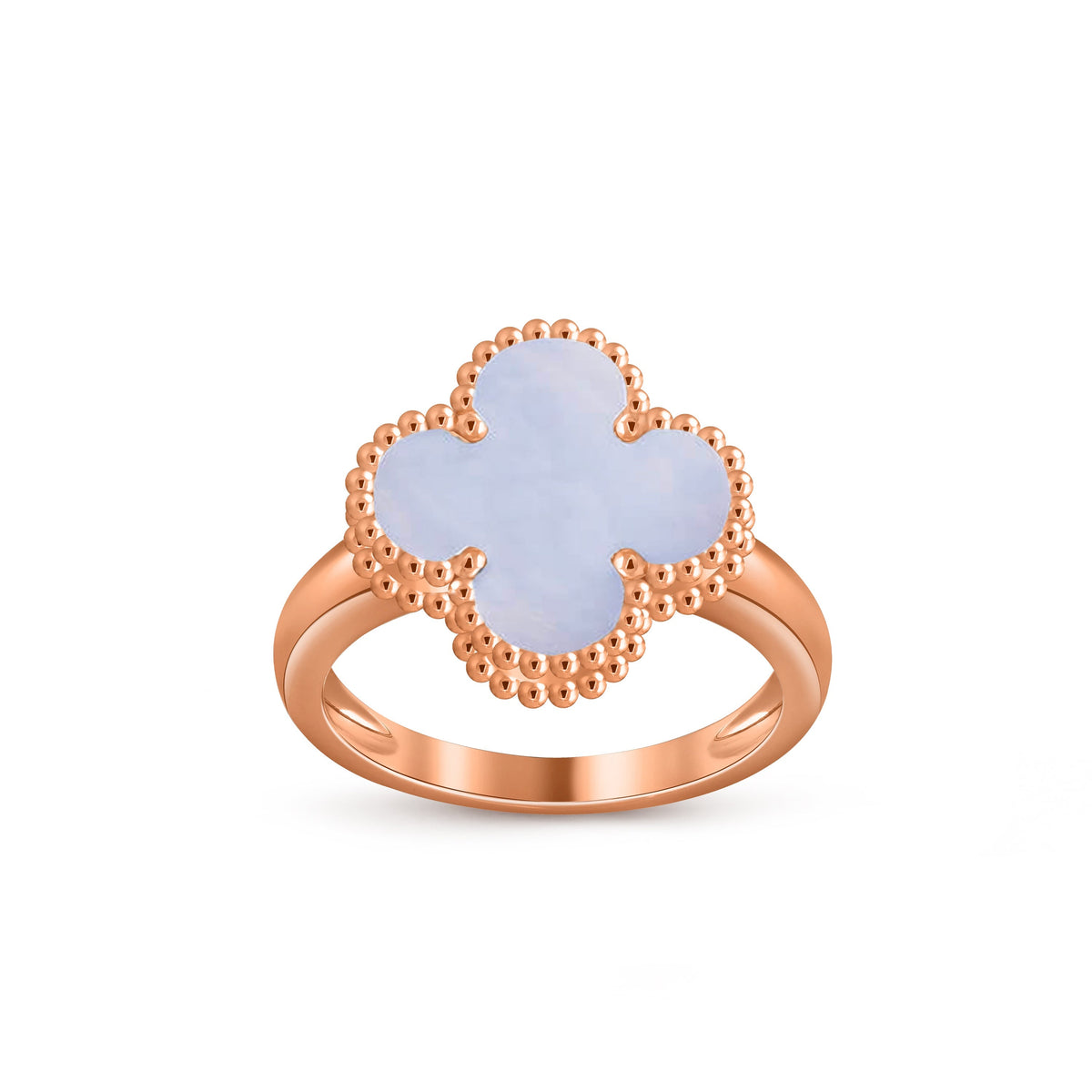 [OAKJURI Jewelry]CLOVER RING ROSE GOLD COLLECTION