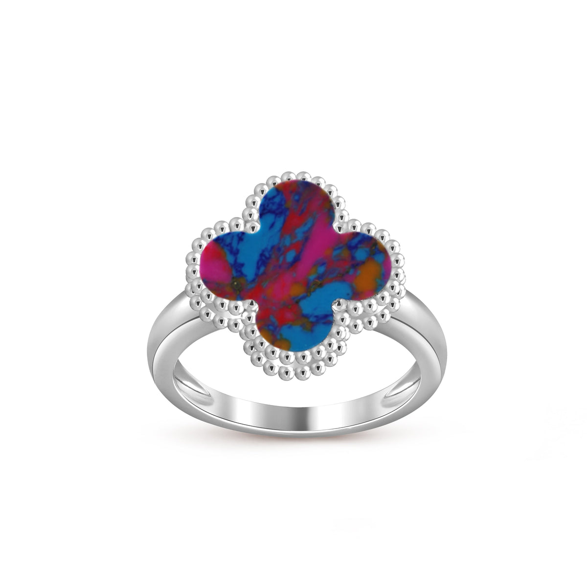 [OAKJURI Jewelry]CLOVER SILVER RING COLLECTION